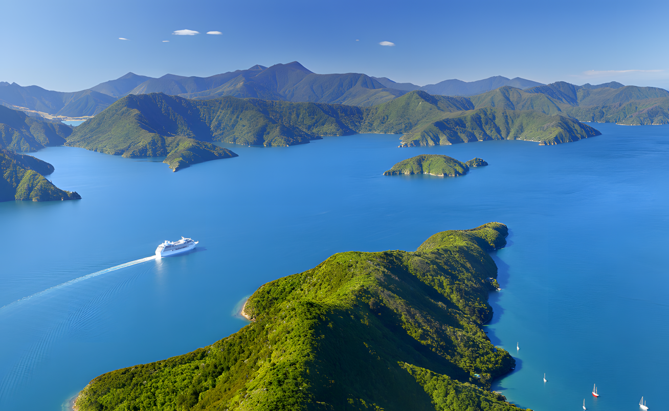 Top of the South Coastal Discovery: Queenstown to Christchurch via Marlborough